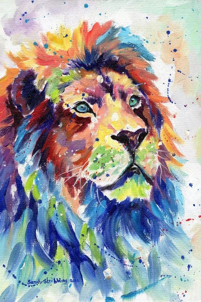 Lions: African Lion Dream by Sarah Stribbling