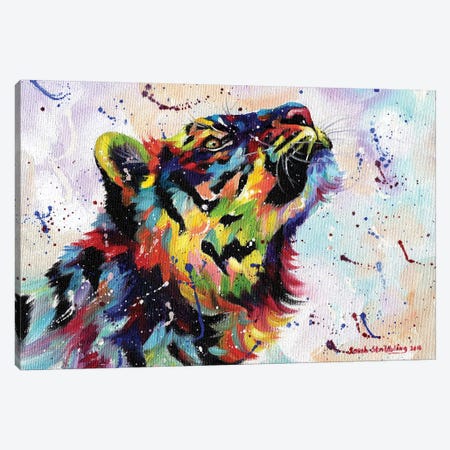 Tiger I Canvas Print #SAS96} by Sarah Stribbling Canvas Print