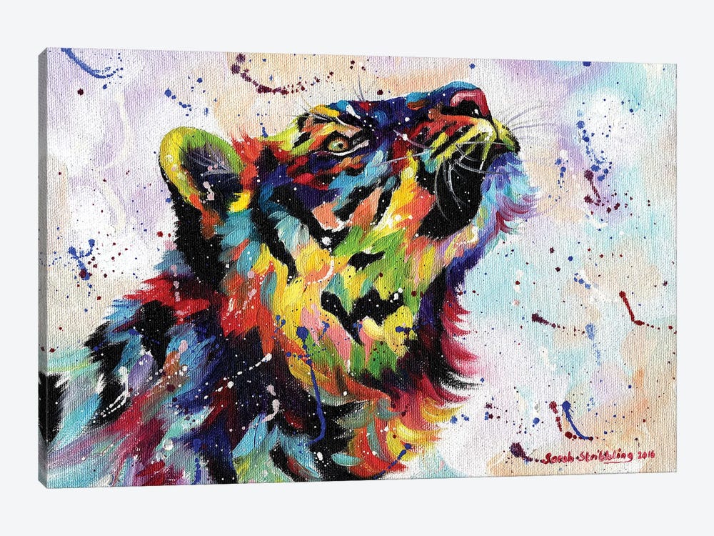 Tiger I by Sarah Stribbling 1-piece Canvas Artwork
