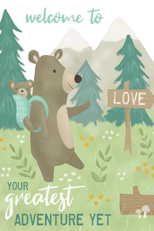Forest Adventure I by Dana Saulnier wall art