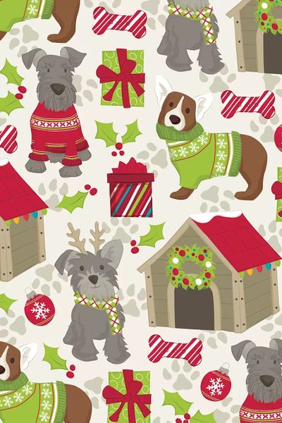Christmas Animals: Deck The Dogs II by Dana Saulnier