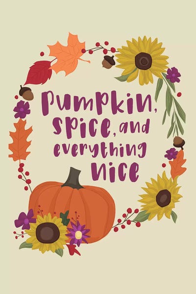 Hello Fall I by Dana Saulnier canvas print