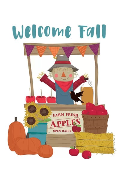 Hello Fall II by Dana Saulnier canvas print