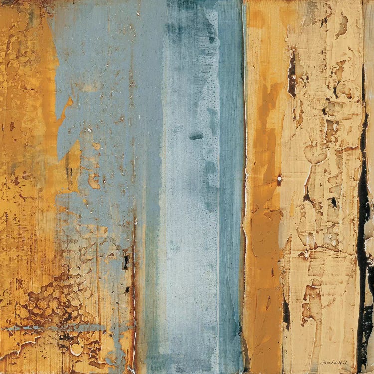 Ochre, Blue Overlay II