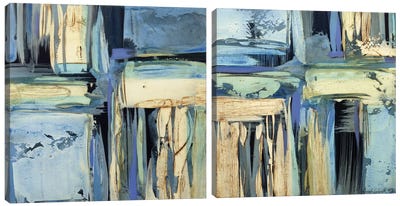 In The Mood Diptych Canvas Art Print - Art Sets | Triptych & Diptych Wall Art
