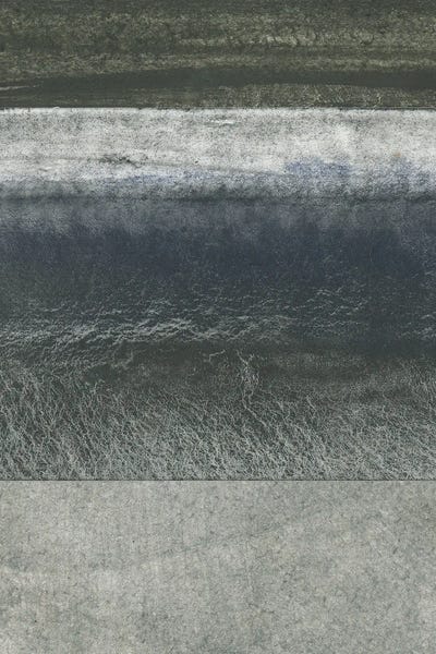 Textured Stormy Abstract by Sam Ashton framed canvas print