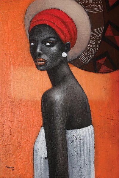 Segun Aiyesan: Black And Orange by Segun Aiyesan