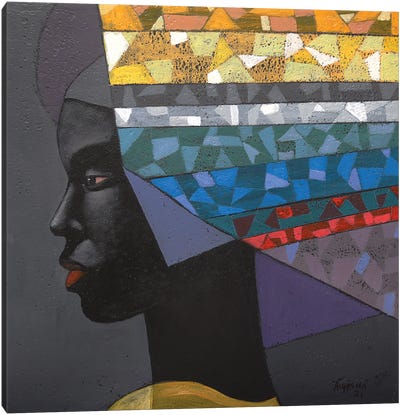 Bolarinwa Canvas Art Print - Contemporary Portraiture by Black Artists
