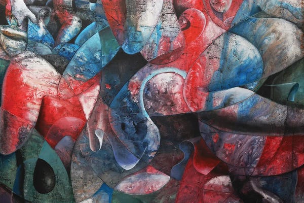 Blue & Red: Divulgation by Segun Aiyesan