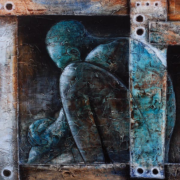 Storytellers: Men In Boxes II by Segun Aiyesan