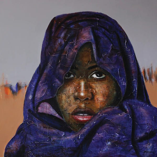 Contemporary Portraiture By Black Artists: Northern Belle by Segun Aiyesan