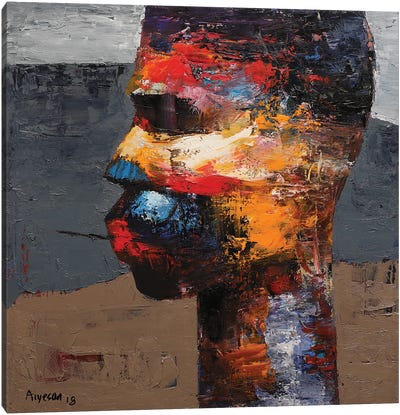 Omo-Boy Canvas Art Print - Contemporary Portraiture by Black Artists