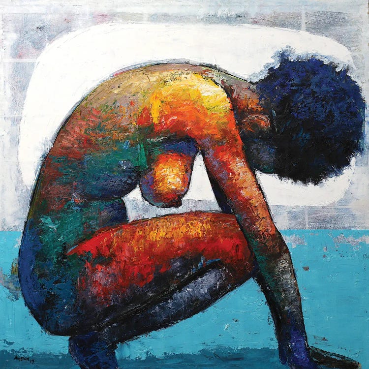 Rest I by Segun Aiyesan wall art