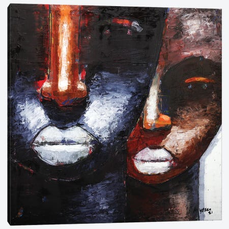 The Keepers IV Canvas Print #SAY62} by Segun Aiyesan Canvas Art Print