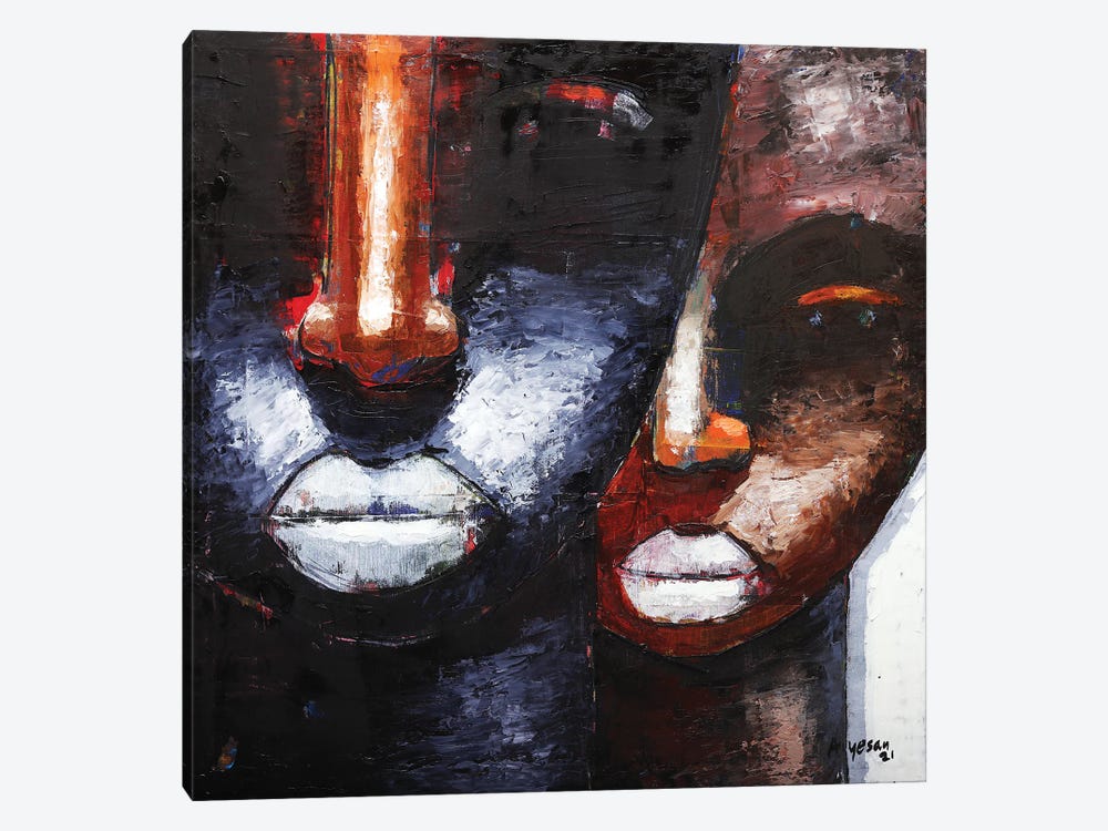 The Keepers IV by Segun Aiyesan 1-piece Canvas Art Print