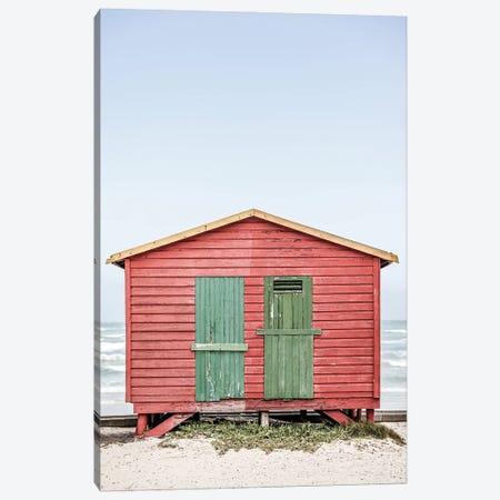 Red Hut Canvas Print #SBC147} by Shot by Clint Canvas Art
