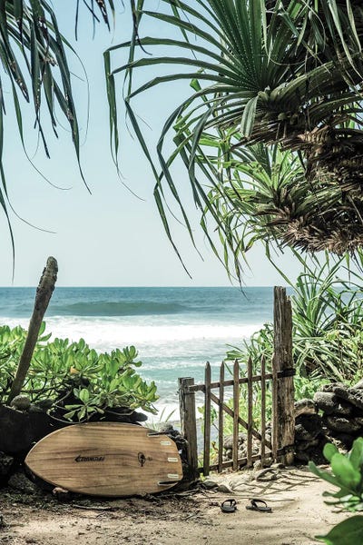 Large Coastal Art - Canvas Prints: Secret Beach by Shot by Clint