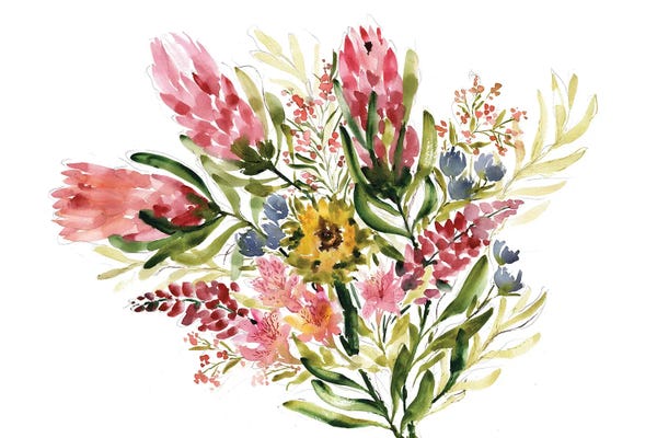 Protea: Protea Bouquet by Sara Berrenson