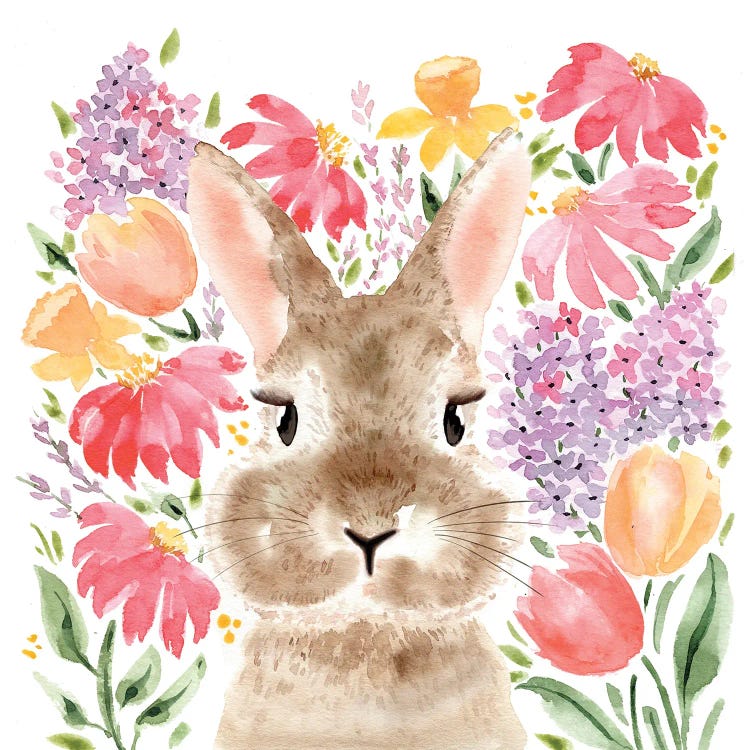 Easter Bunny Garden by Sara Berrenson wall art