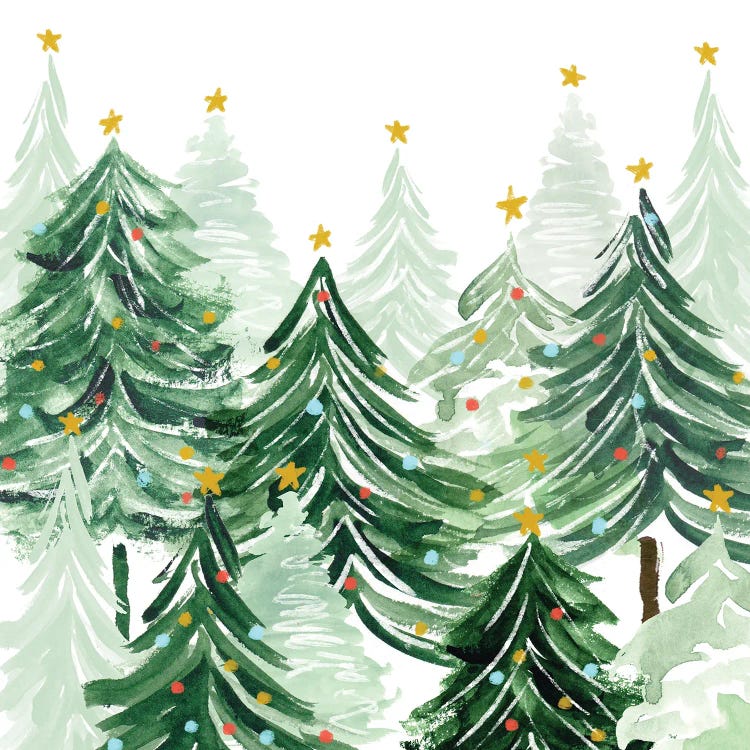 Winter Forest Allover by Sara Berrenson wall art