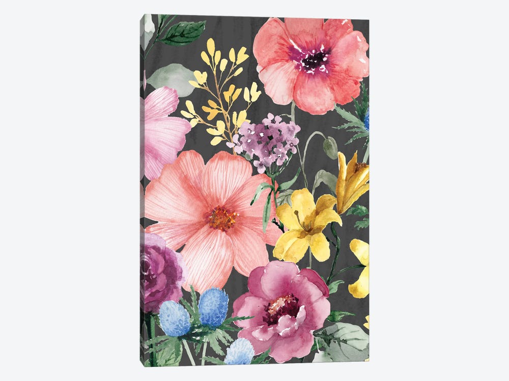 Paris Floral by Sara Berrenson 1-piece Canvas Print