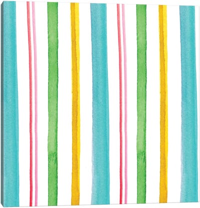 Stripes Canvas Art Print - Linear Abstract Art