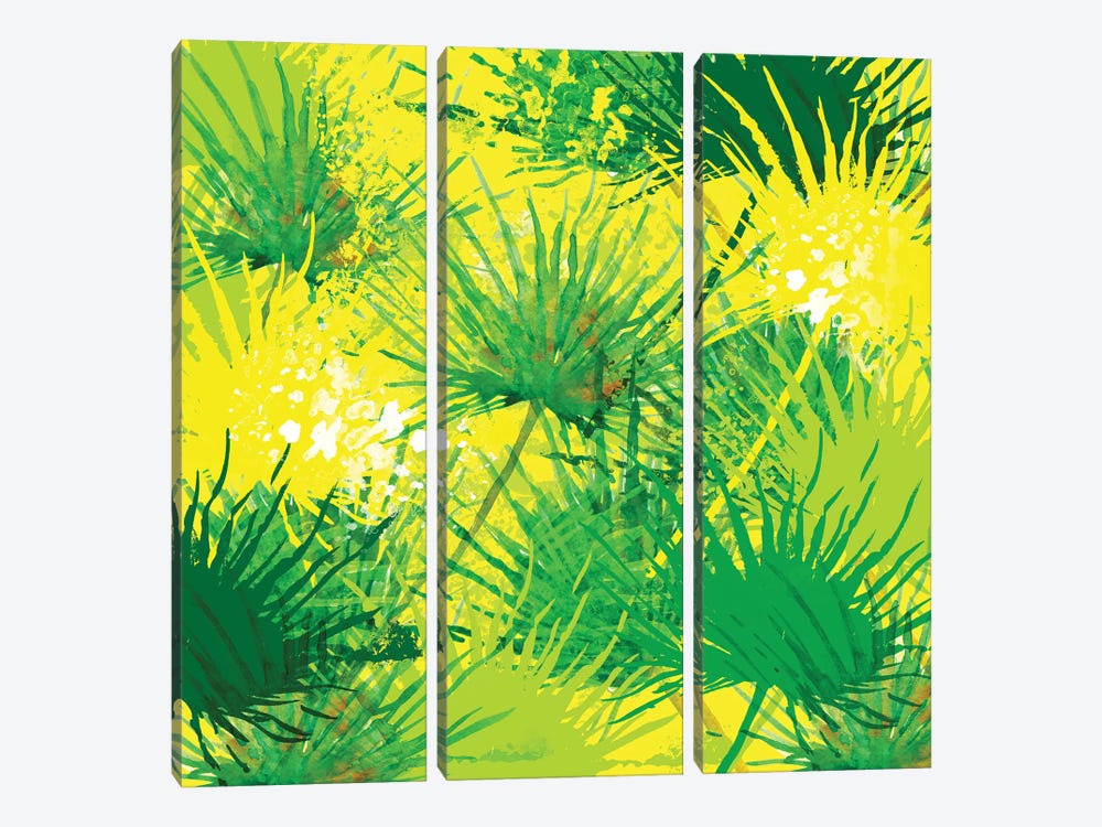 Palms by Sara Berrenson 3-piece Canvas Art Print