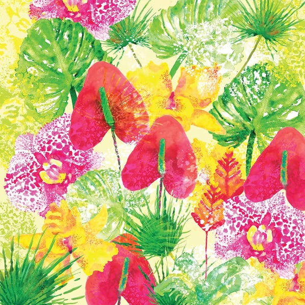 Floral & Botanical Patterns: Tropical Flowers by Sara Berrenson