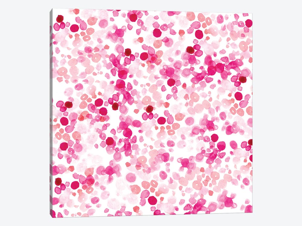 Pink Dots  by Sara Berrenson 1-piece Art Print