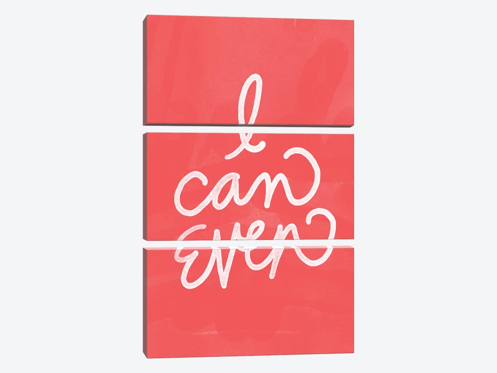 I Can Even by Sara Berrenson 3-piece Canvas Art Print