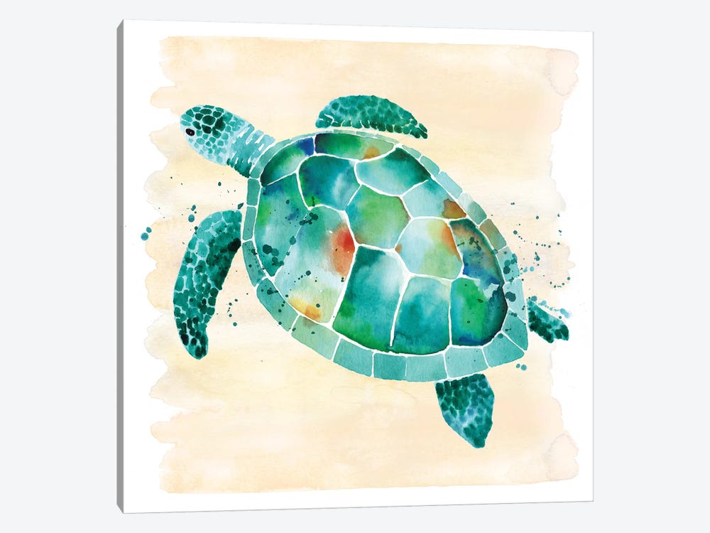 Sea Turtle 1-piece Art Print