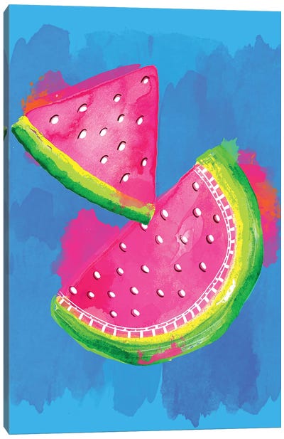 Watermelon Canvas Art Print - Sara Berrenson
