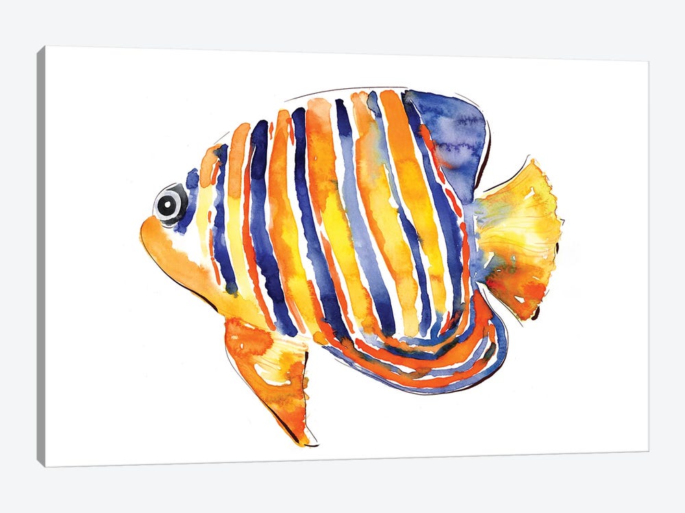 Angel Fish 1-piece Canvas Art Print