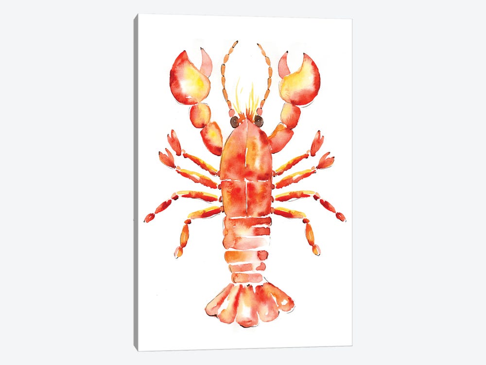 Lobster by Sara Berrenson 1-piece Canvas Art Print