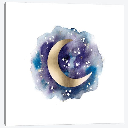 Mystic Moon Canvas Print #SBE95} by Sara Berrenson Canvas Art Print