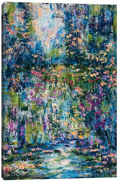 Yosemite Spring And Wildflowers Canvas Art Print - Jean (Vadal) Smith-Bentson