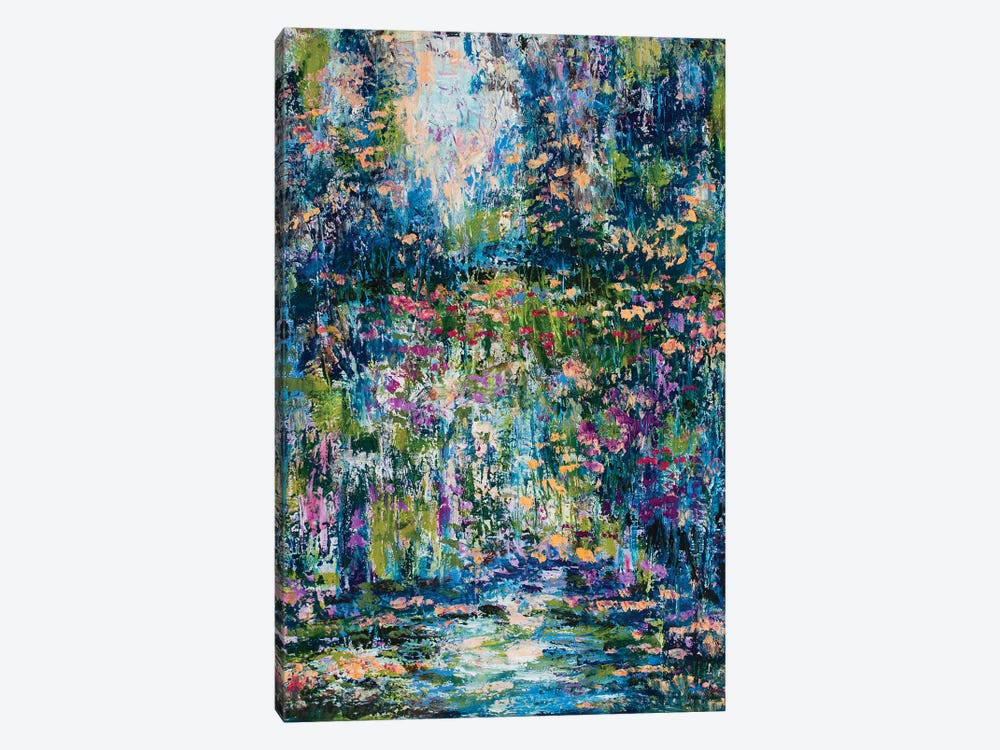 Yosemite Spring And Wildflowers by Jean (Vadal) Smith-Bentson 1-piece Canvas Artwork