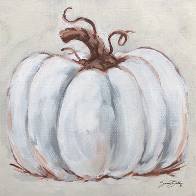Pumpkin Close Up I by Sara Baker art print