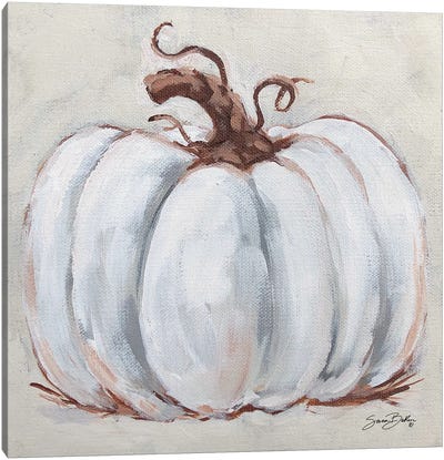 Pumpkin Close Up I Canvas Art Print