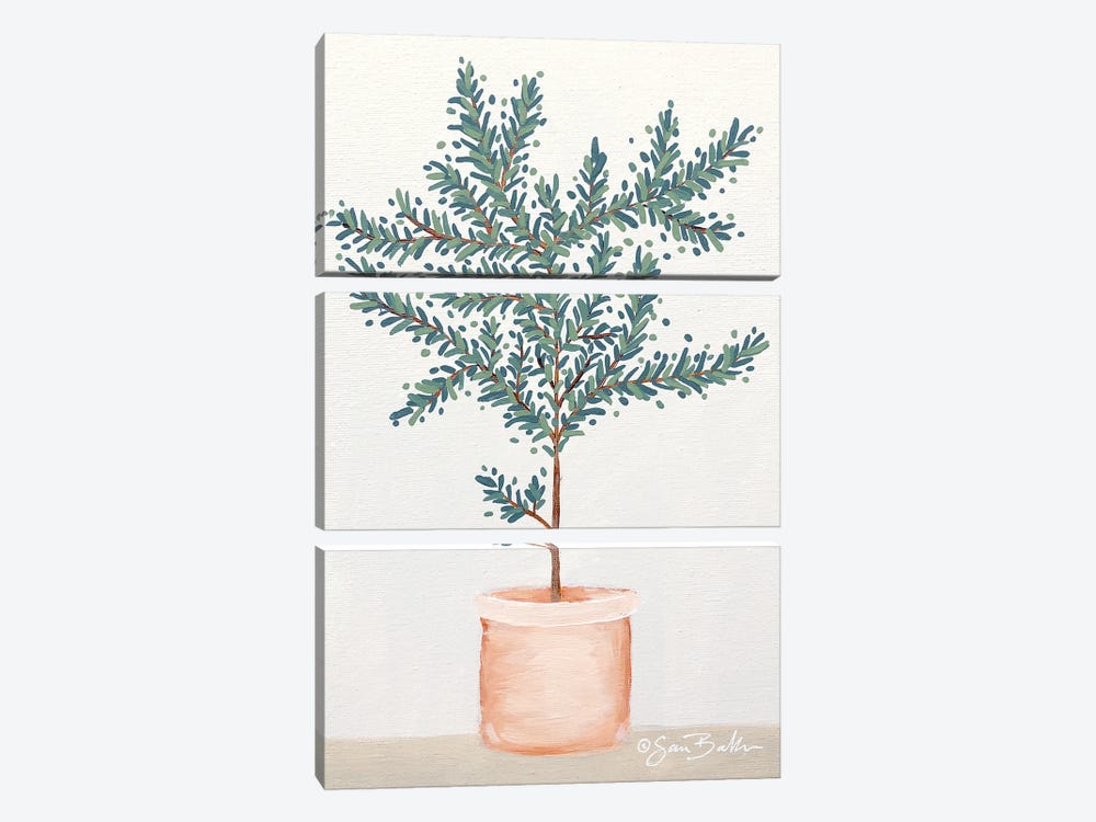 Olive Tree by Sara Baker 3-piece Art Print