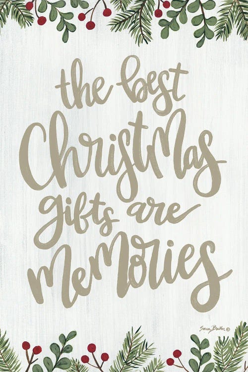The Best Christmas by Sara Baker wall art