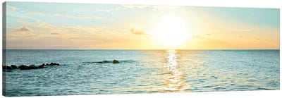 Bimini Horizon I Canvas Art Print - Lake & Ocean Sunrise & Sunset Art