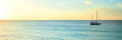 Bimini Horizon II by Susan Bryant framed canvas print