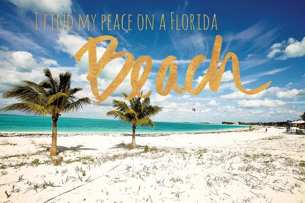 Tropical Beaches: Florida Beach by Susan Bryant