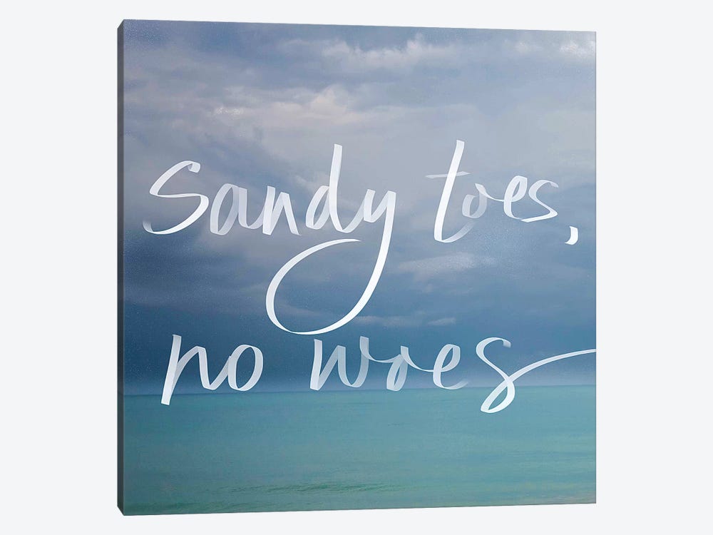 Sandy Toes by Susan Bryant 1-piece Art Print