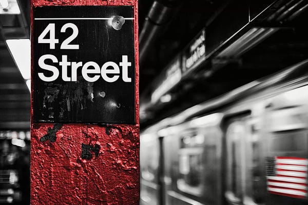 Susan Bryant: 42Nd St. by Susan Bryant