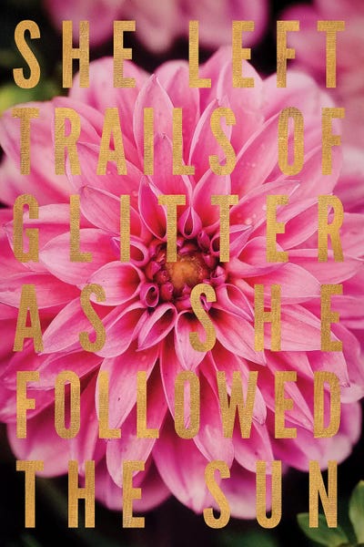 Exploration: Glittery Flower I by Susan Bryant