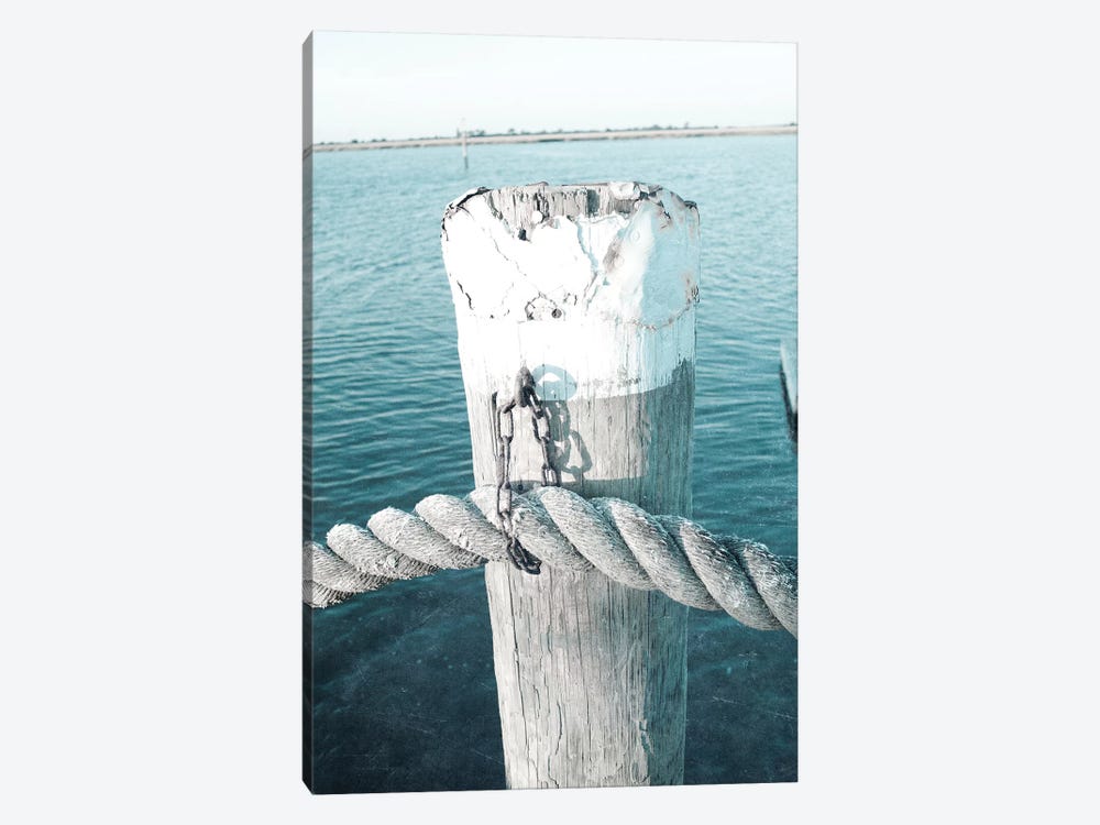 Rope On Post II by Susan Bryant 1-piece Canvas Art Print