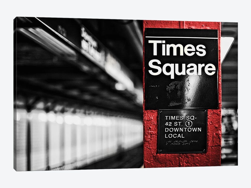 Times Square by Susan Bryant 1-piece Art Print