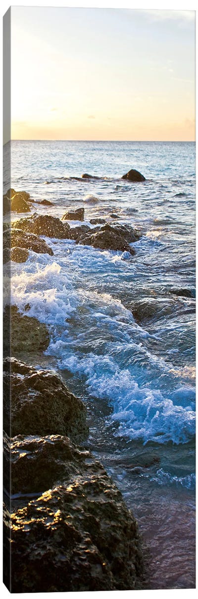 Bimini Coastline I Canvas Art Print - Rocky Beach Art